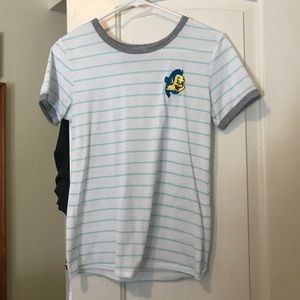 Little mermaid Flounder shirt